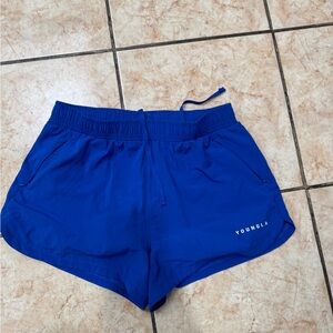 YoungLA Women's Vibrant Blue Athletic Shorts